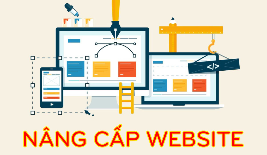 Nâng cấp website chuyên nghiệp